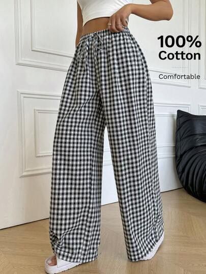 Pantalon Femme Wide Leg – Confort &amp; Élégance 🤍🖤